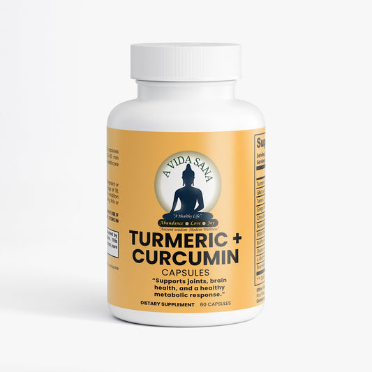 Avidasana Turmeric + Curcumin