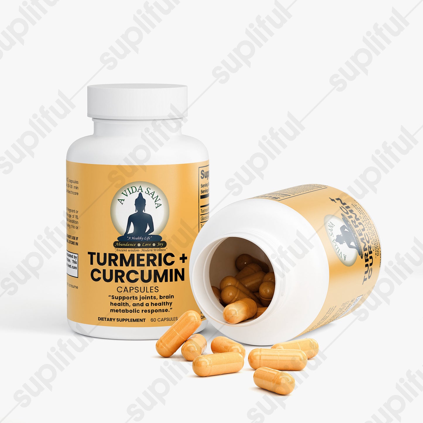 Avidasana Turmeric + Curcumin