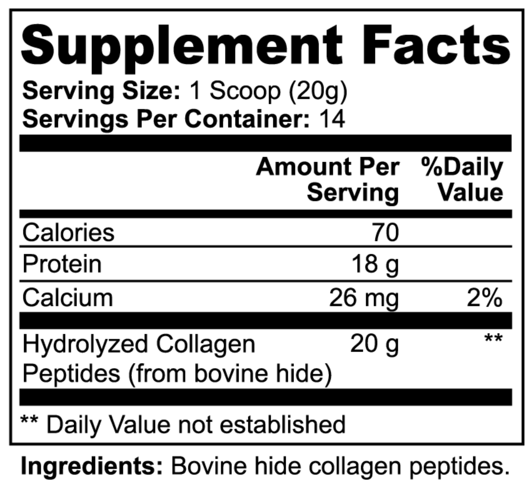 Grass-Fed Hydrolyzed Collagen Peptides - Image 2